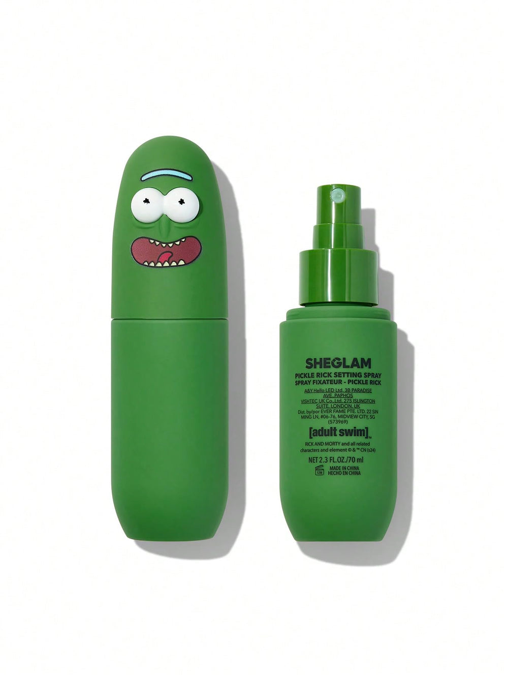 SHEGLAM Pickle Rick Fixateur: bouteille prête à l'emploi longue tenue.