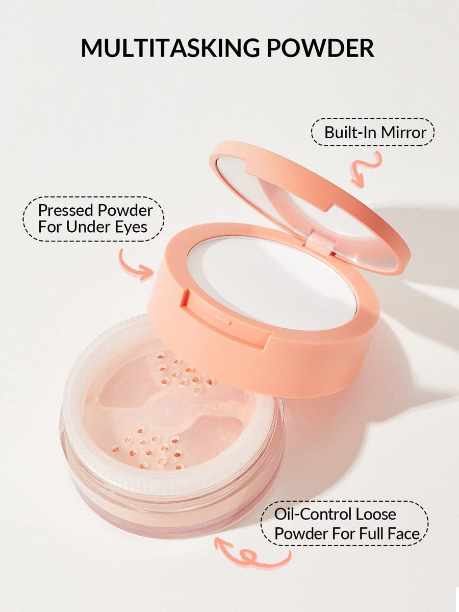 SHEGLAM Poudre estompe les cernes pour un regard plus défini sans dessécher.
