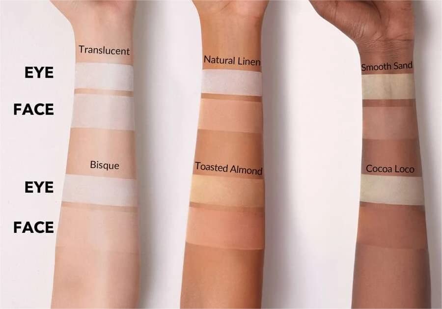 SHEGLAM Poudre lin naturel, tenue longue durée pour tout le visage