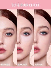 SHEGLAM Poudre visage, contrôle de l’huile pour un teint net.