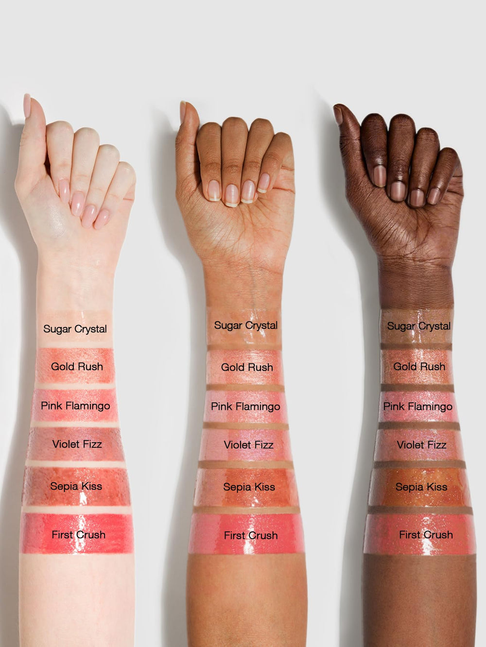 SHEGLAM Pout-Perfect finition lumineuse pour un effet lèvres lumineuses.