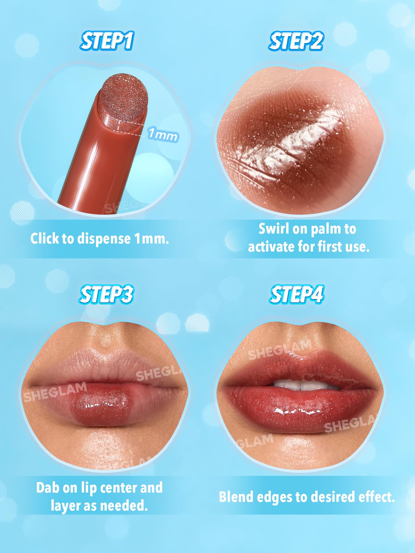 SHEGLAM Pout-Perfect couleur intense et pigmentée pour un style affirmé.
