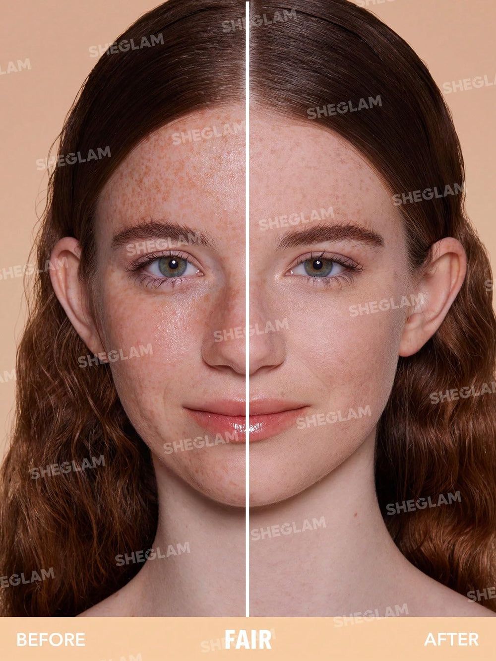 SHEGLAM Skin-Focus – poudre pressée, voile mat pour une texture lisse.