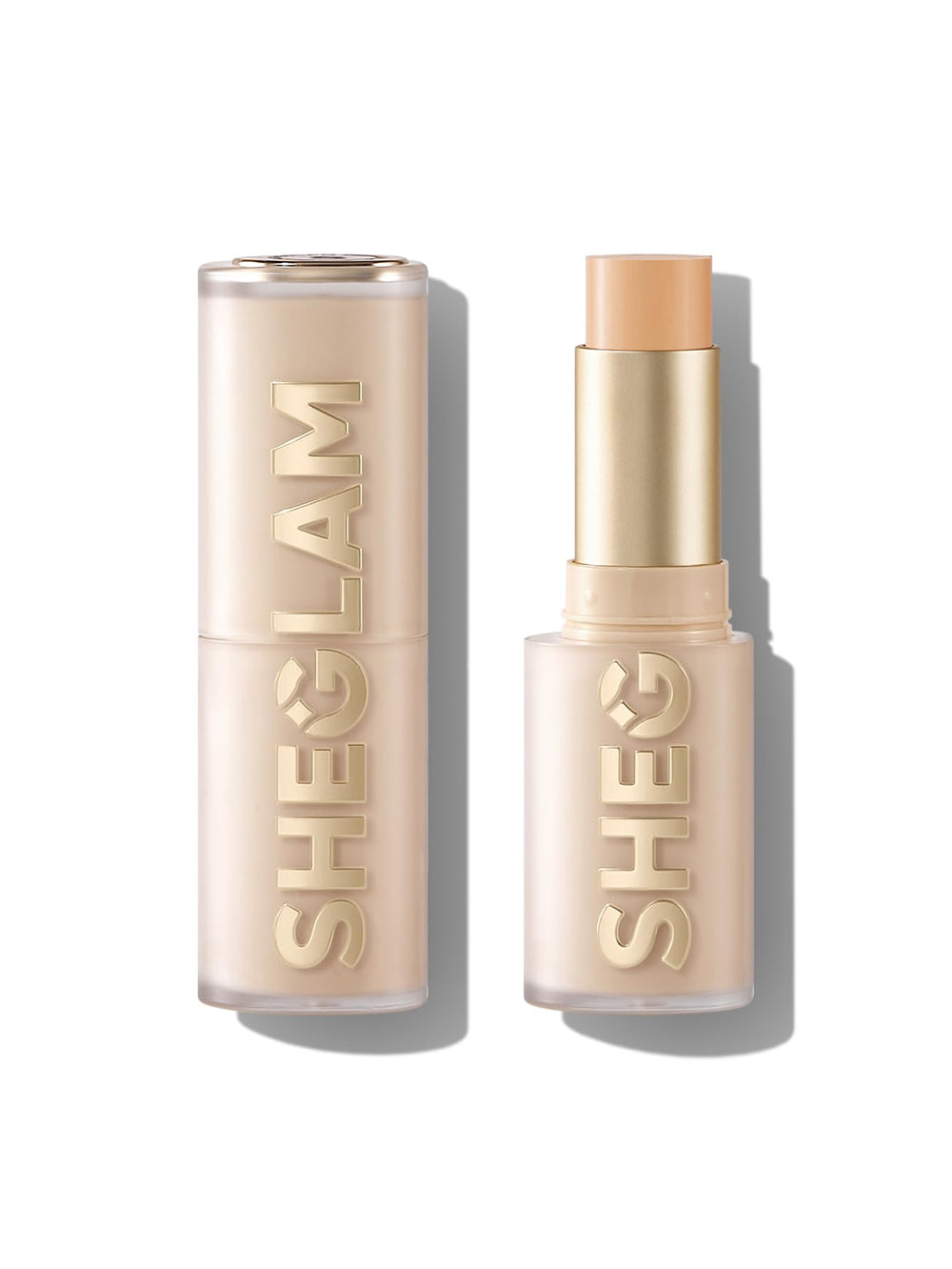 SHEGLAM Skin Magnet fond de teint-stick dans son étui, application facile en déplacement.