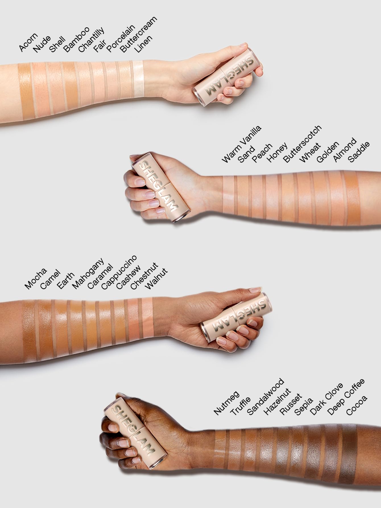 SHEGLAM Skin Magnet Stick: teint durable et uniforme toute la journée.