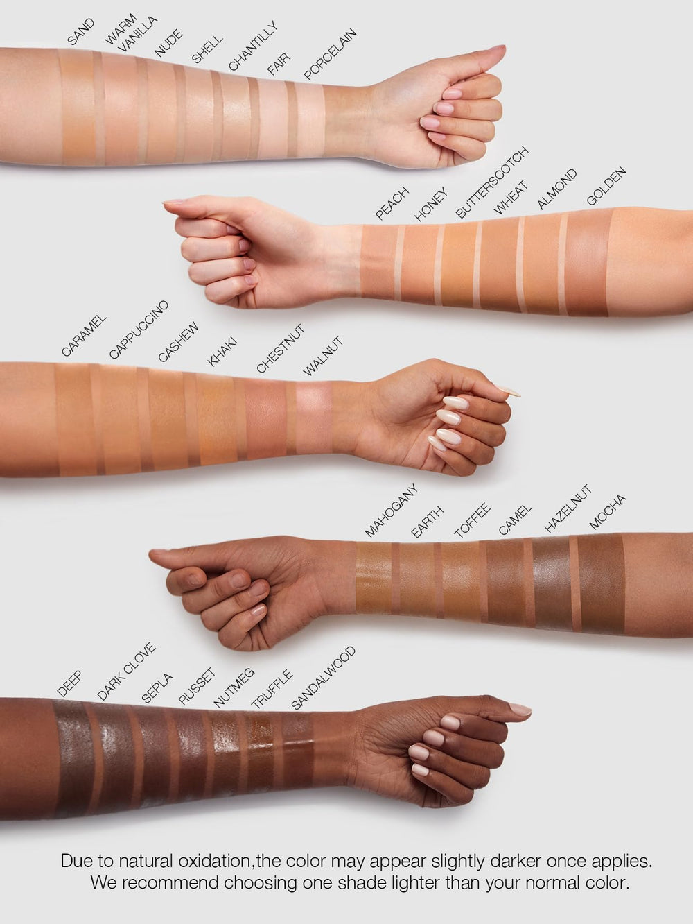 SHEGLAM Skinfinite teinte Porcelaine, adapte la peau claire avec finesse