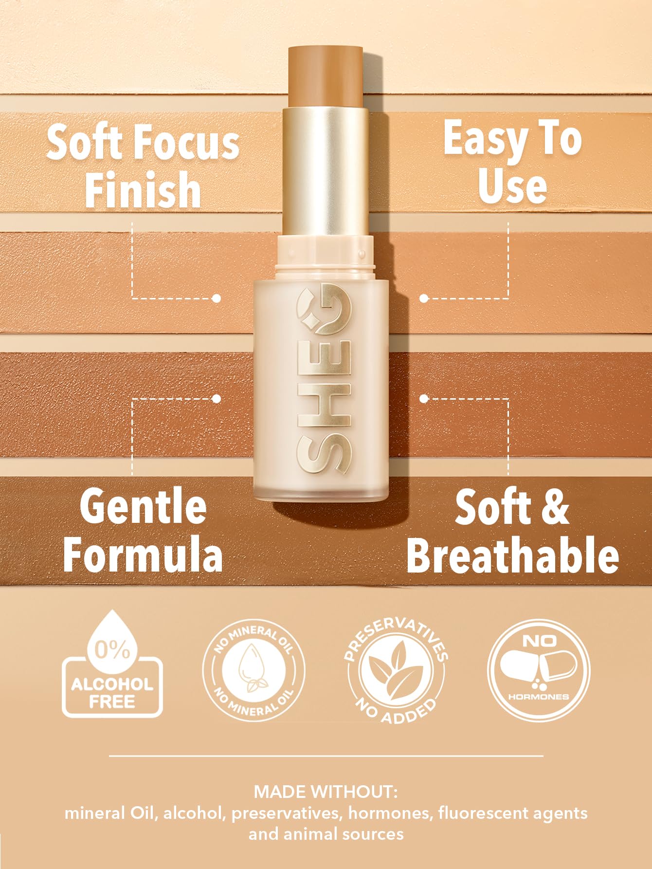 SHEGLAM Skin Magnet Stick Porcelaine: retouches quotidiennes faciles