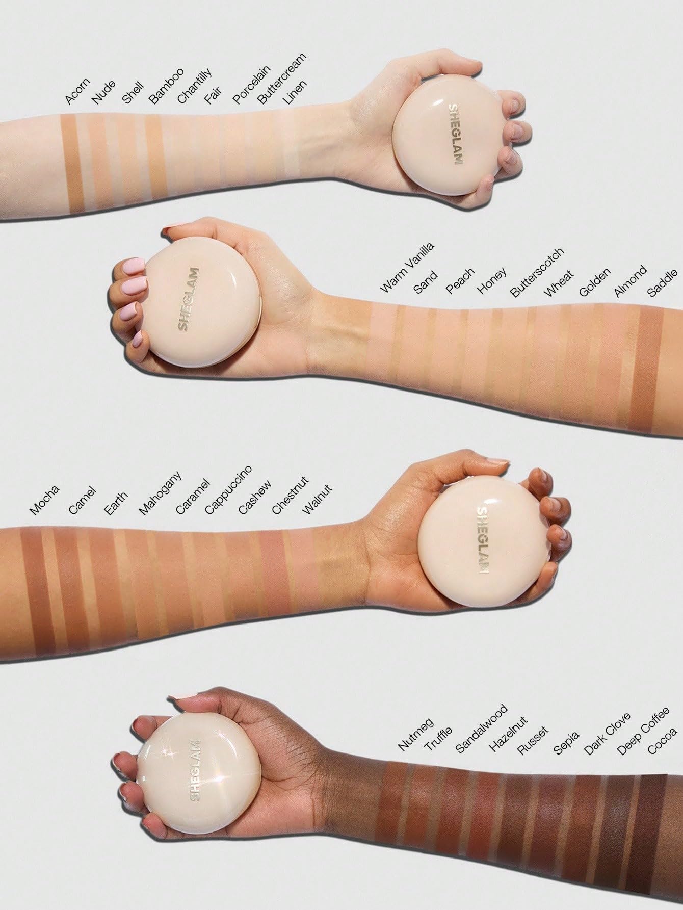 Utilisation quotidienne et retouches faciles avec le cushion.