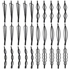 SHEHARUHI clips géométriques métalliques – accessoire robuste pour cheveux au quotidien.