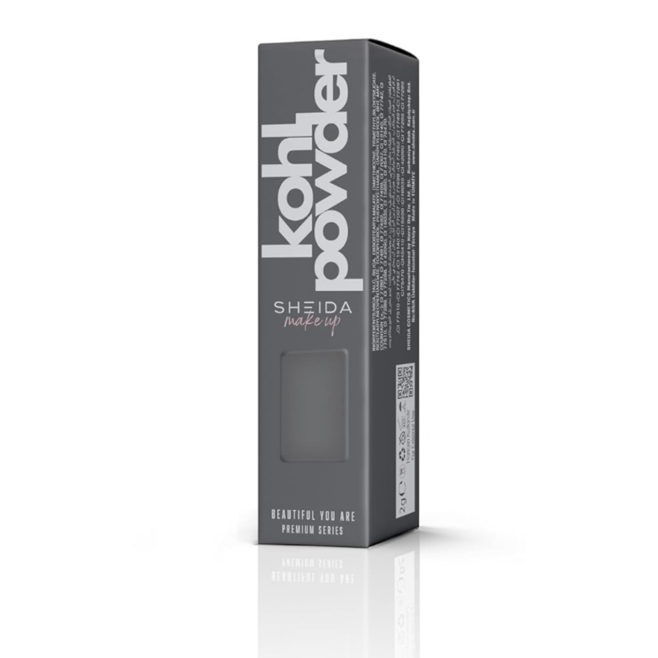 Sheida Ligne paupière poudre couleurs intenses qui tiennent toute la journée.