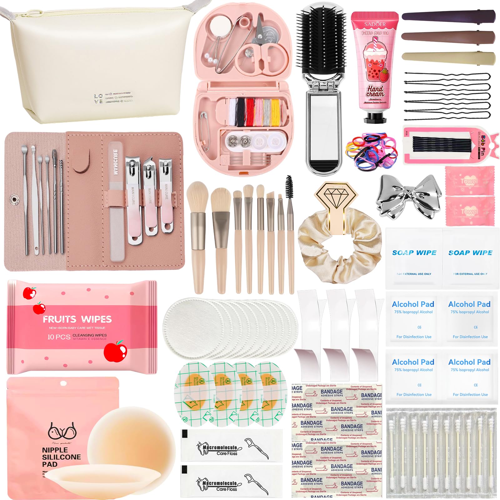 Kit d’urgence mariage SHELAKIN dans sa trousse beauté prêt pour les imprévus du jour