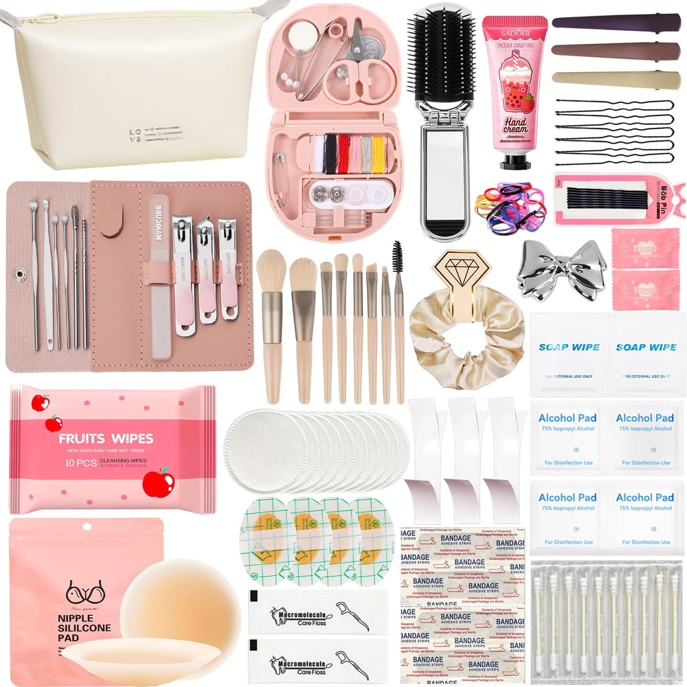 Kit d’urgence mariage SHELAKIN dans sa trousse beauté prêt pour les imprévus du jour