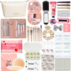 Kit d’urgence mariage SHELAKIN dans sa trousse beauté prêt pour les imprévus du jour