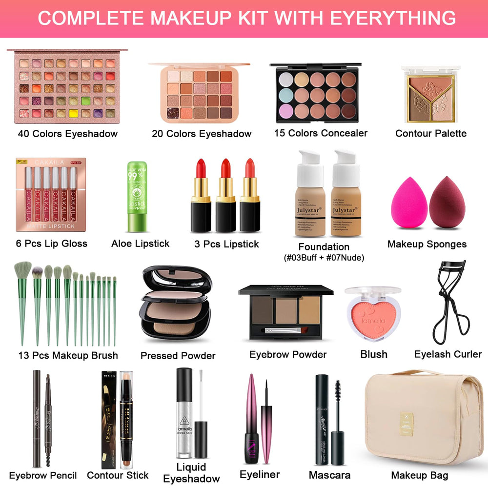 Palette yeux portable SHELAKIN 20 couleurs pour retouches en déplacement.