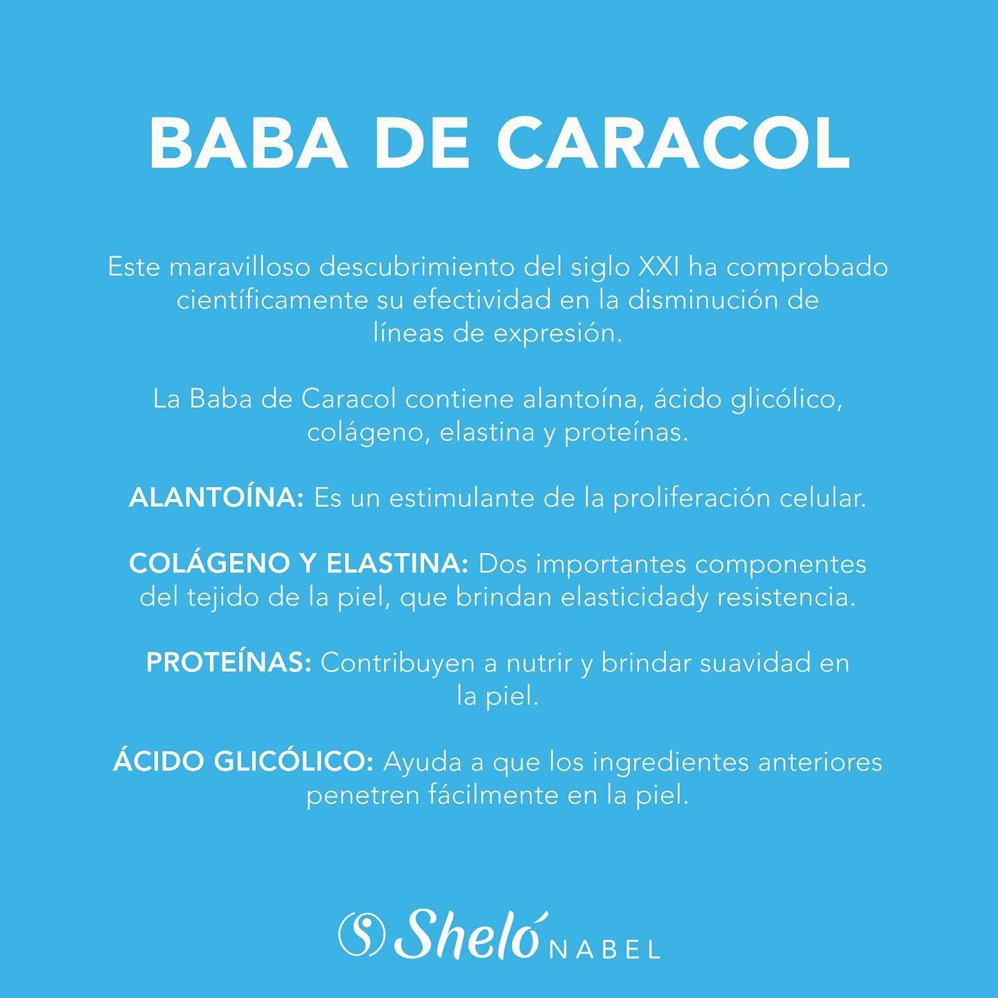 Sheló NABEL skincare routine setup with the snail cream