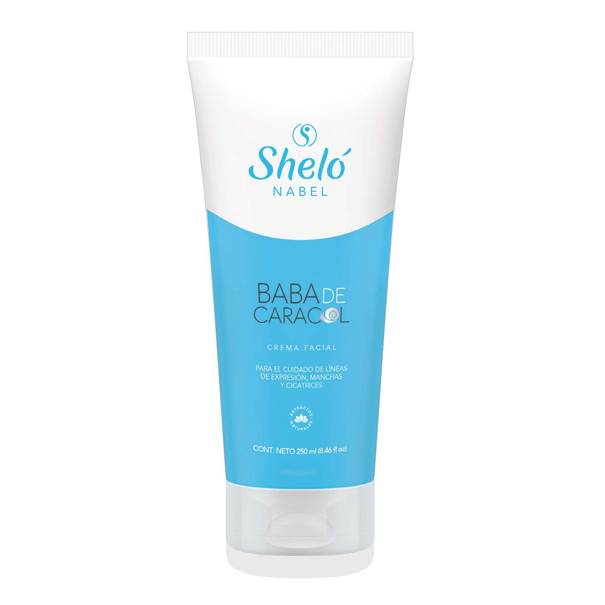 Sheló NABEL snail cream jar closeup shows rich hydration texture