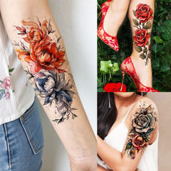 SHELYEXIEN dreamcatcher, tatouage temporaire bohème, pour une vibe festival.