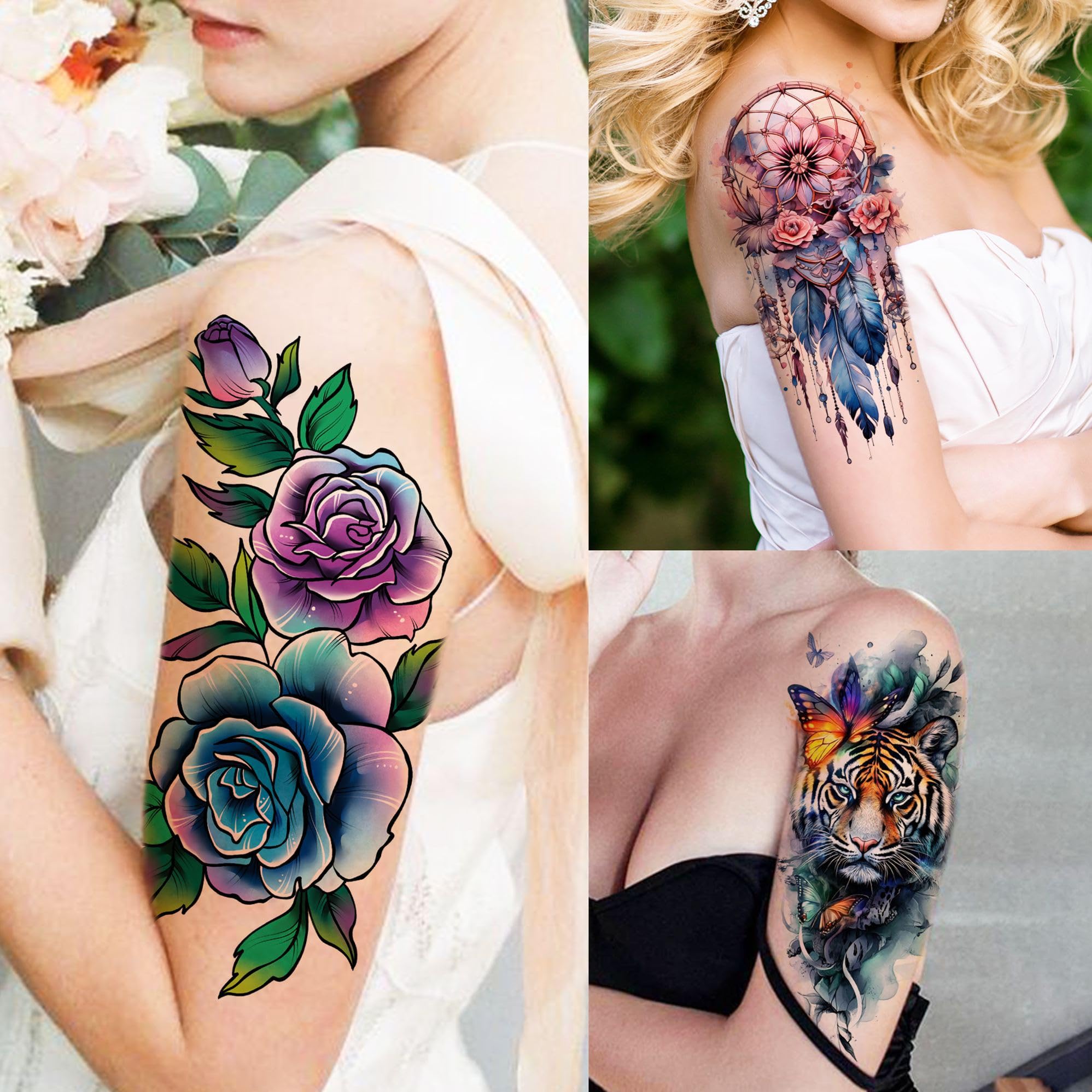 Tatouage 3D gothique et univers par SHELYEXIEN, effet profond et longue tenue.