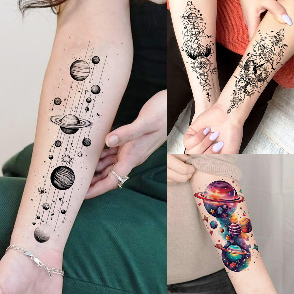SHELYEXIEN tatouages 3D réalistes, effet impressionnant et longue tenue.