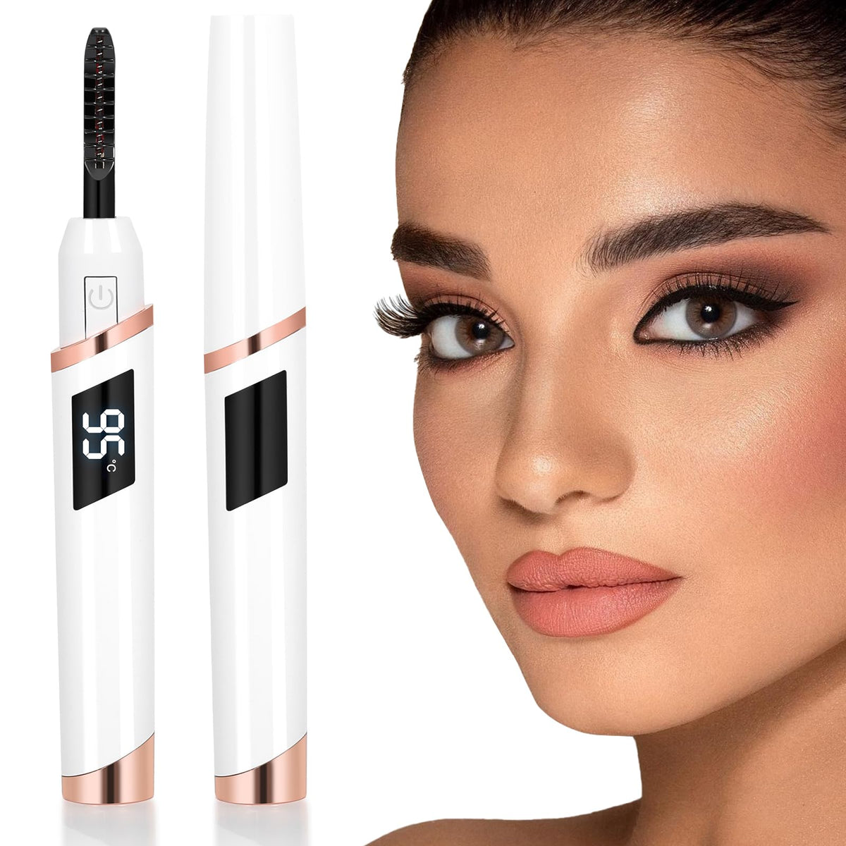 ShenlanBolt curleur cils: chauffe rapide et précision pour des cils parfaitement bouclés.