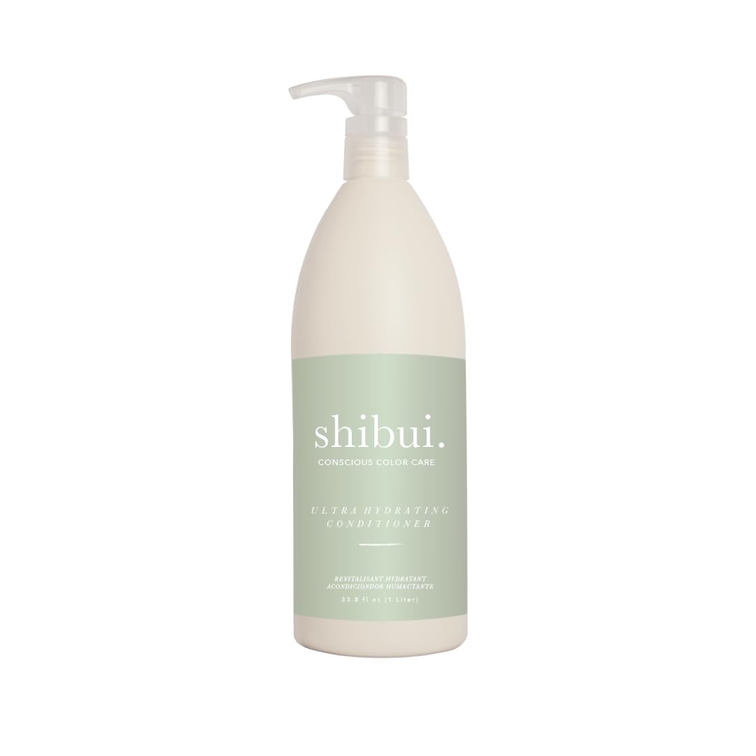 SHIBUI Ultra Hydratant: la bouteille montre un soin nourrissant pour cheveux épais et texturés.