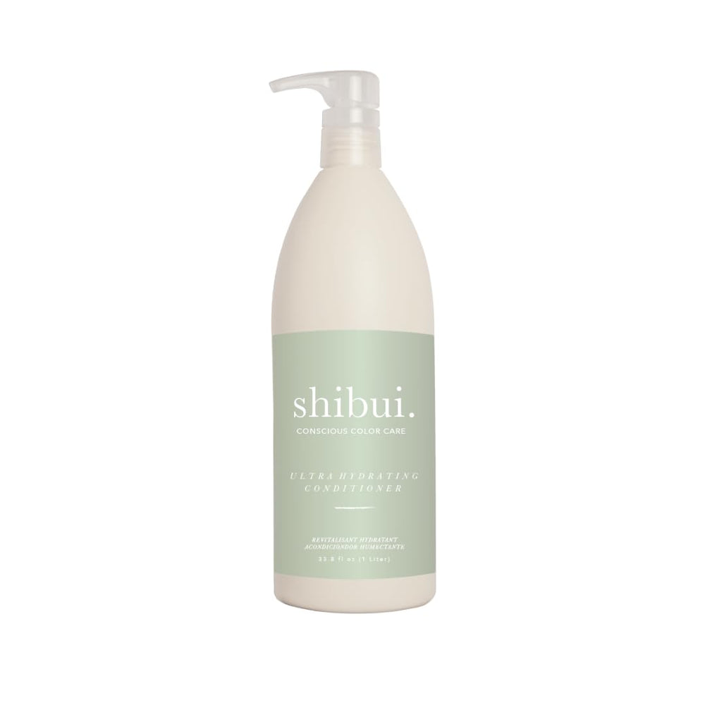 SHIBUI Ultra Hydratant: la bouteille montre un soin nourrissant pour cheveux épais et texturés.