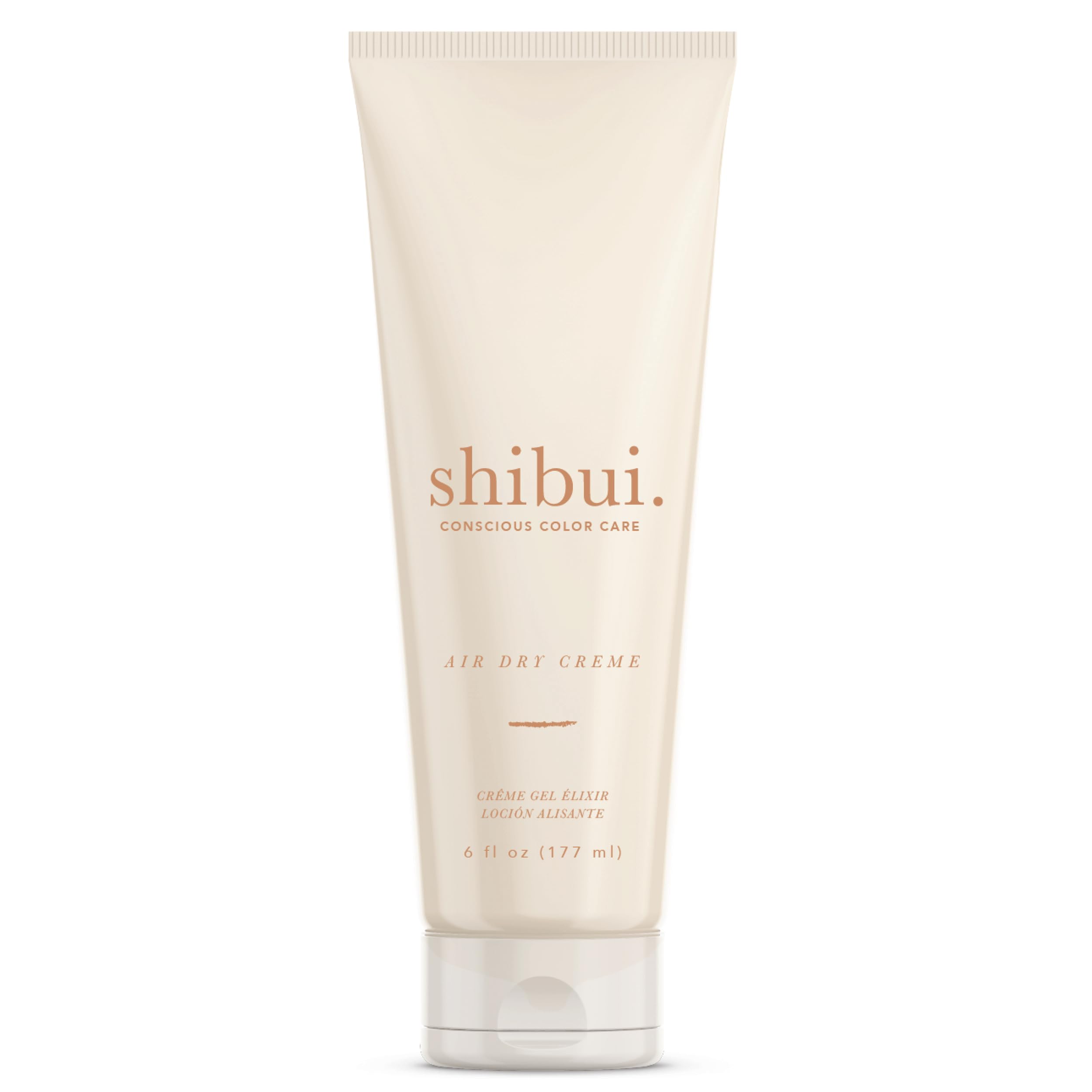 SHIBUI Crème – séchage à l'air pour brillance et frisage maîtrisé.