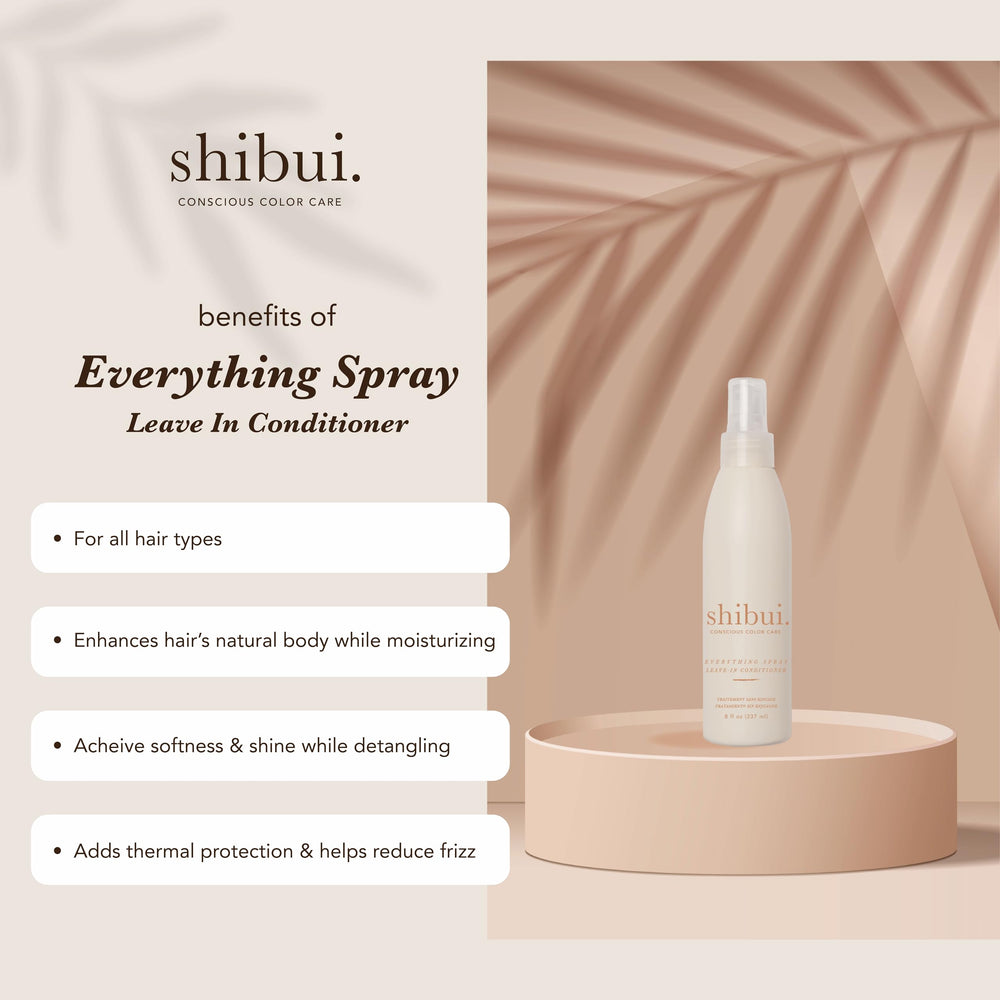 SHIBUI Everything Spray contrôle le frisage et laisse les cheveux lisses et doux