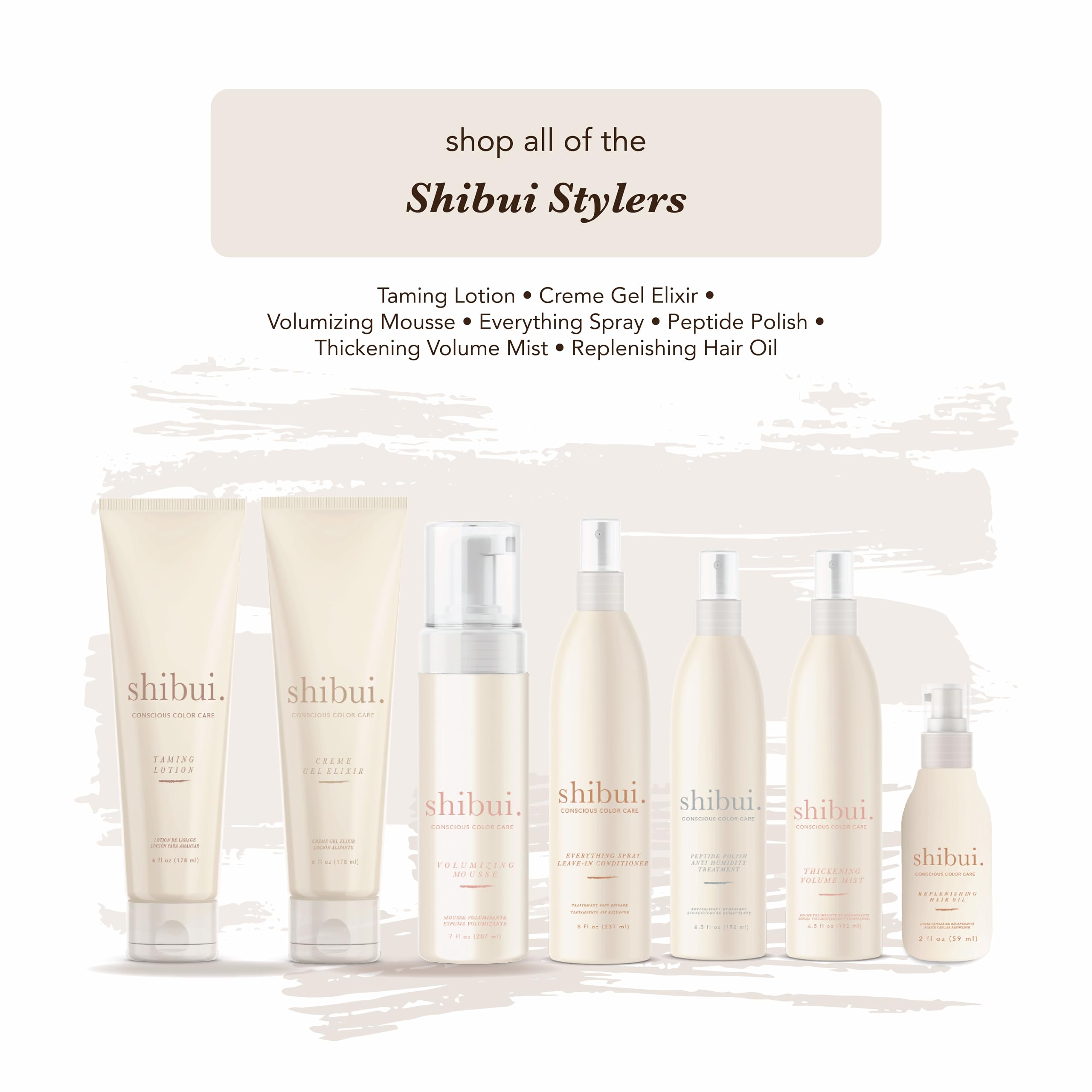 SHIBUI Peptide Polish – Anti frisottis pour un look poli et maîtrisé