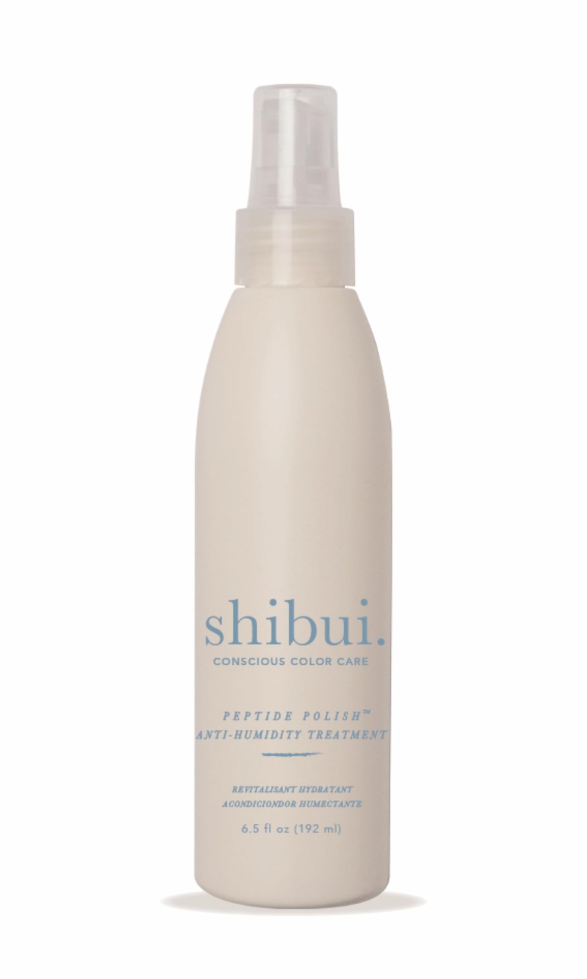 SHIBUI Peptide Polish – Bouteille montrant la brillance légère prête pour une finition soignée