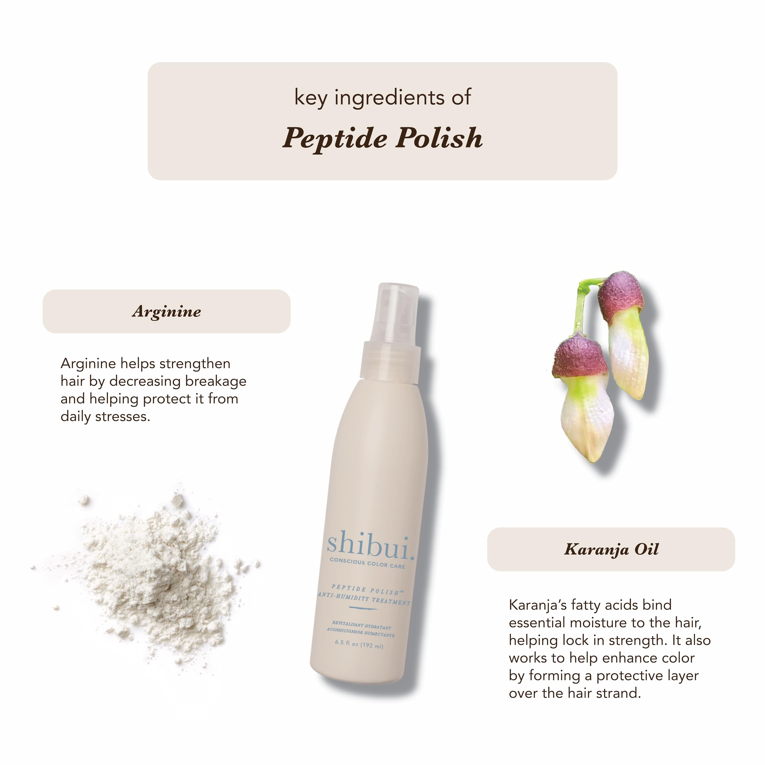 SHIBUI Peptide Polish – Soin cheveux faciliter l application et la douceur