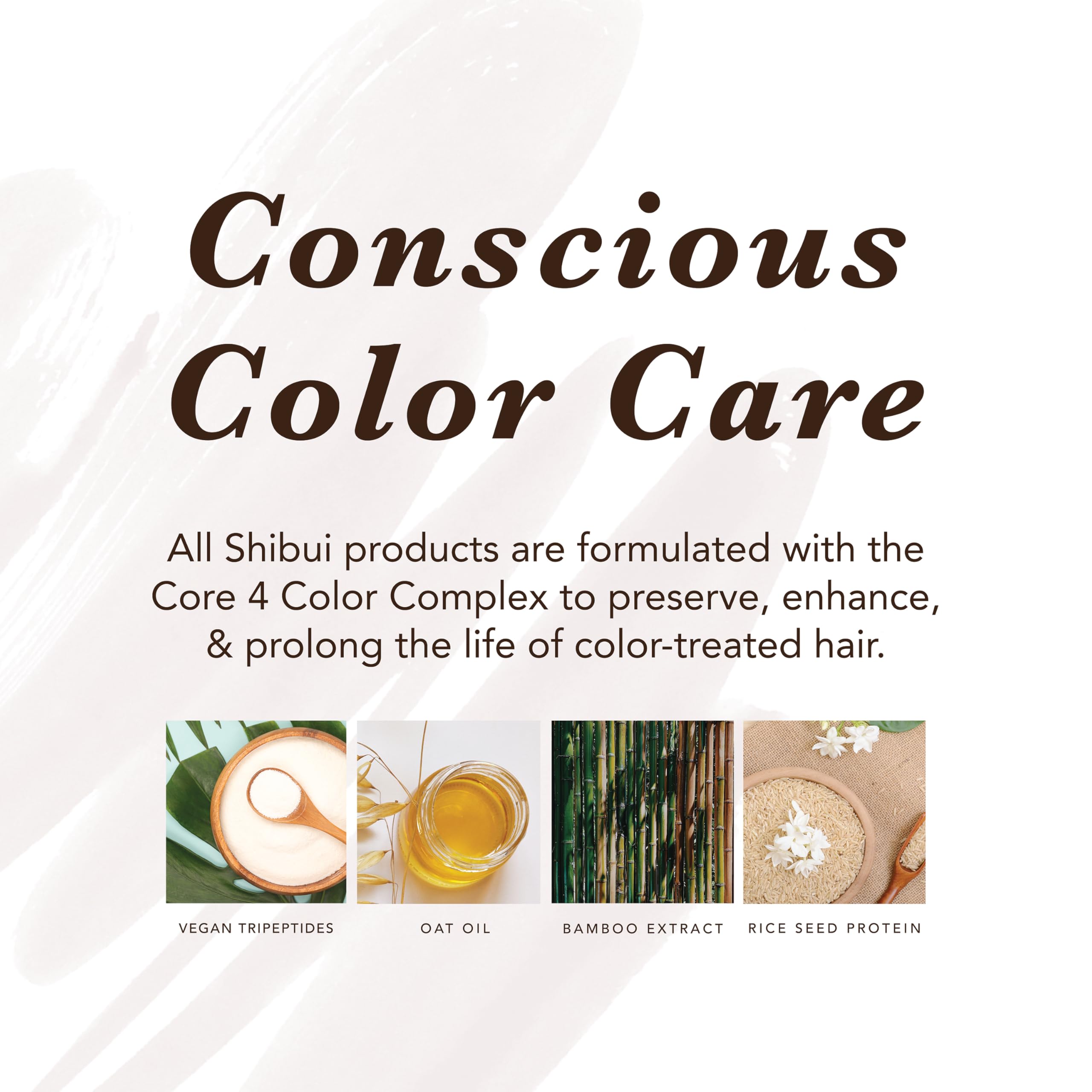 SHIBUI Protection thermique — protège des outils chauffants et brillance naturelle.