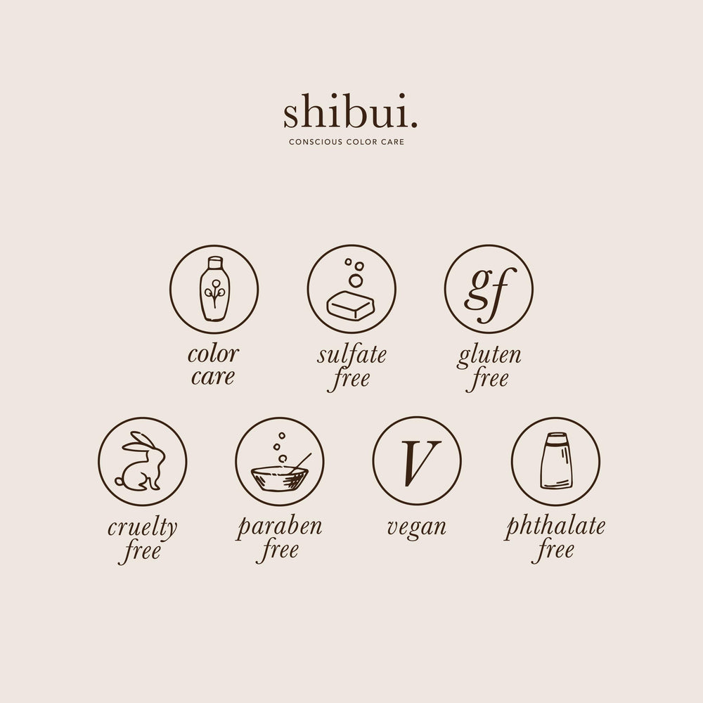 SHIBUI Shampoing Ultra Hydratant protection couleur pour cheveux colorés.