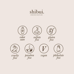 SHIBUI Shampoing Ultra Hydratant protection couleur pour cheveux colorés.