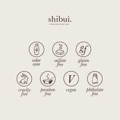 SHIBUI Shampoing volumisant – cheveux lavés, volume durable et mouvement naturel.
