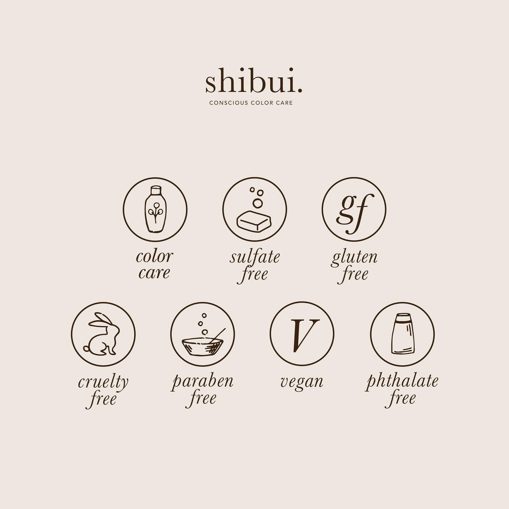 SHIBUI core-4-complexe: nourrissement et protection de la couleur.