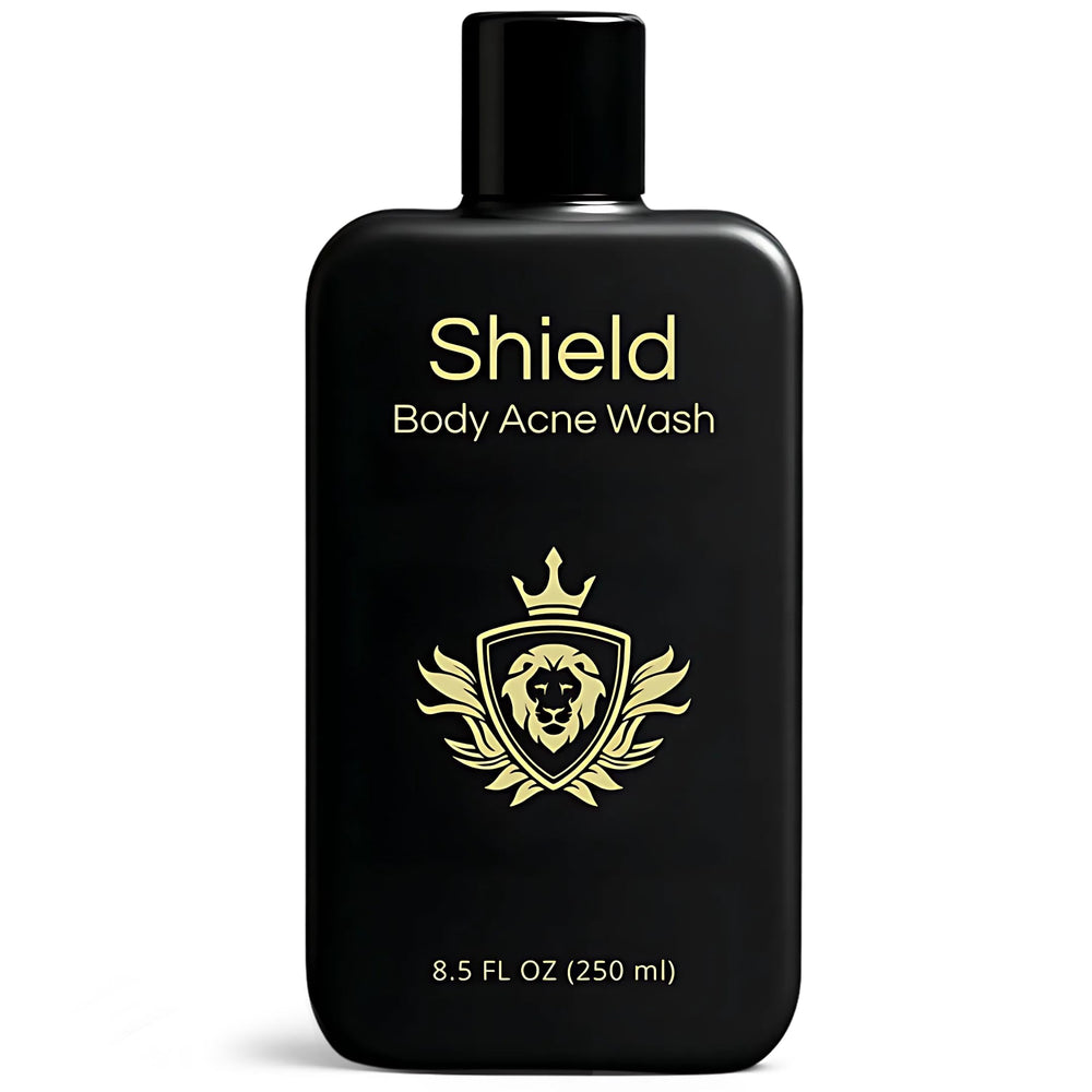 Shield bouteille-douche-homme, nettoie efficacement après l'entraînement.