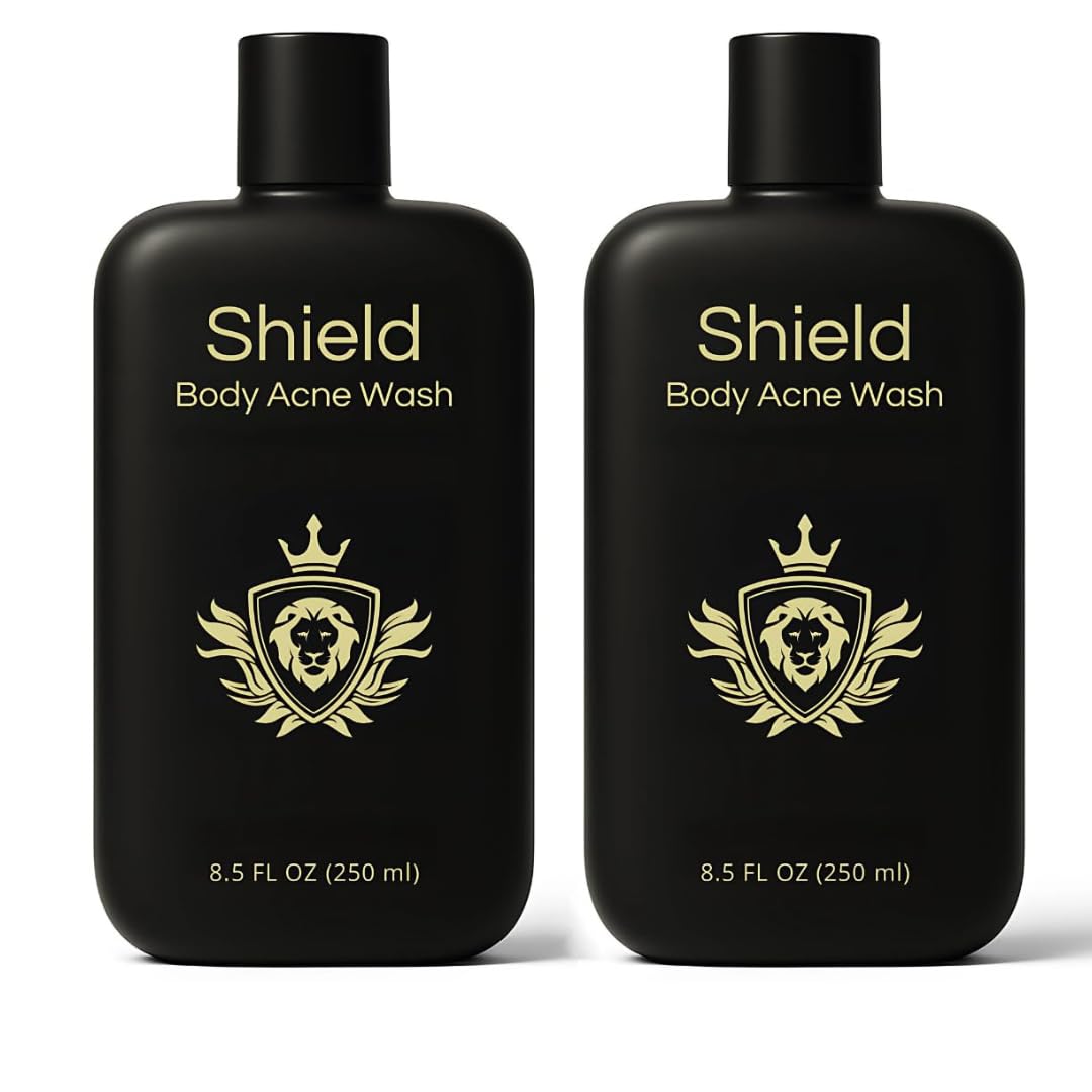 Shield bouteille sans parfum, pratique en douche quotidienne.
