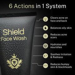 Shield crème hydratante-visage, hydratation légère et durable.