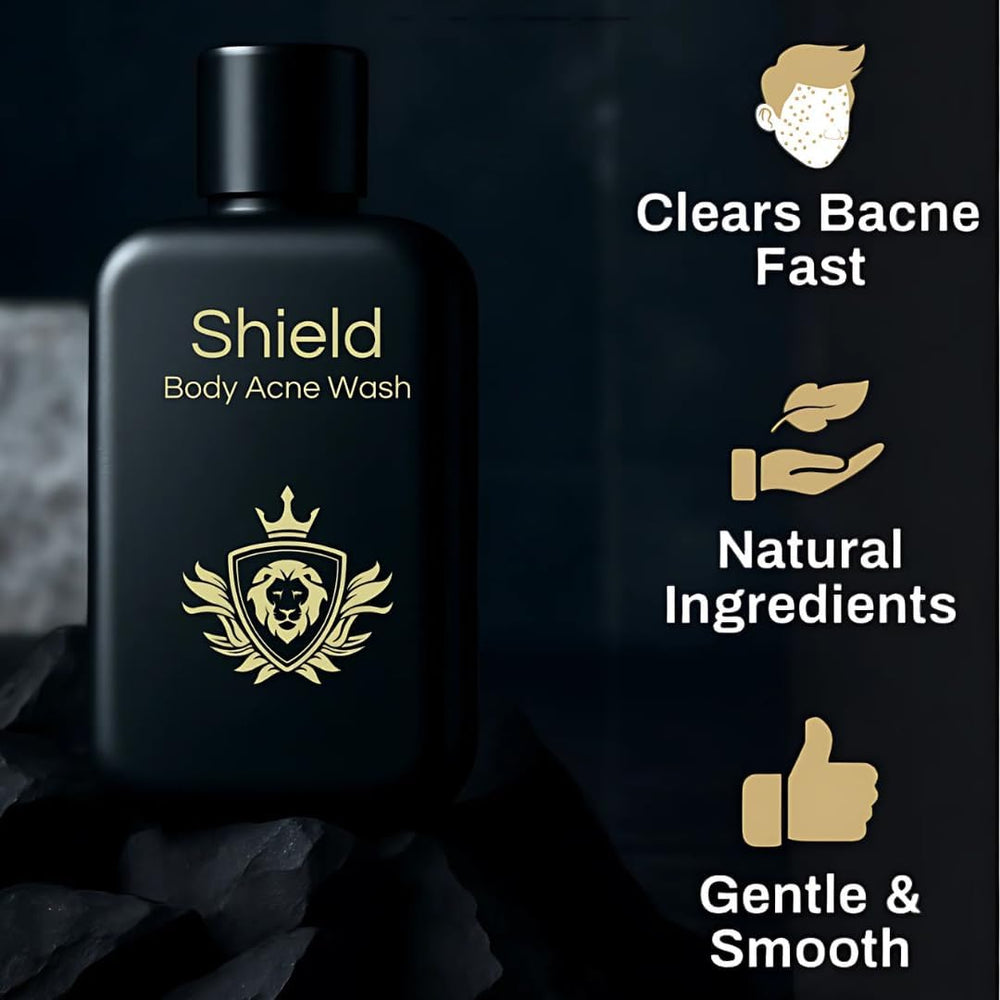 Shield dos nettoye, aide à réduire les impuretés et l'excès de sébum.