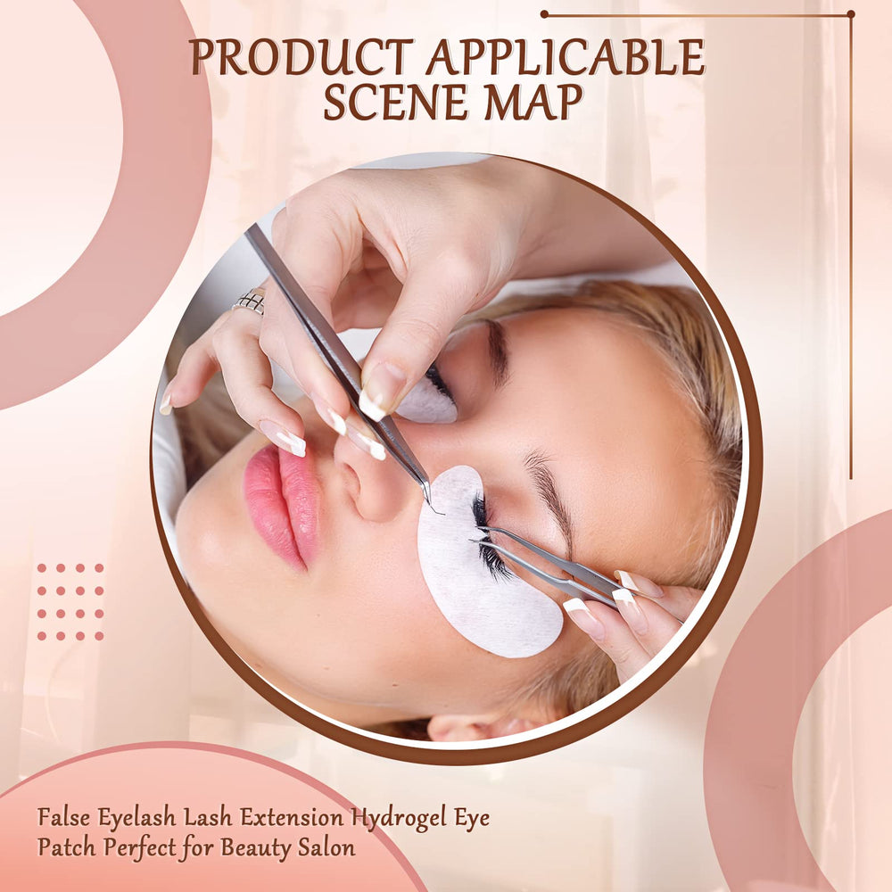 Shihanee patchs gel yeux faciles à utiliser pendant l’extension des cils