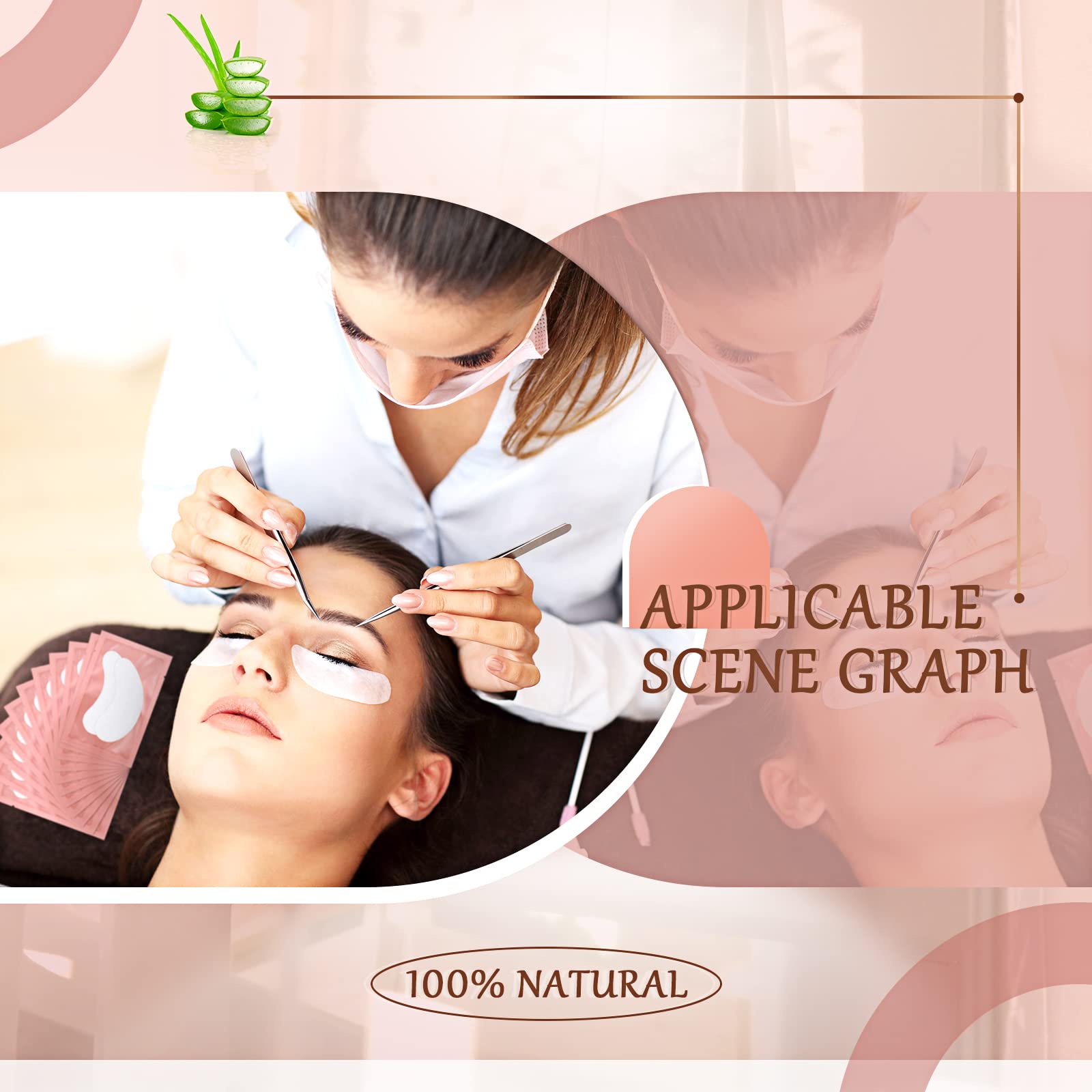 Shihanee patchs gel yeux aloe vera pour douceur