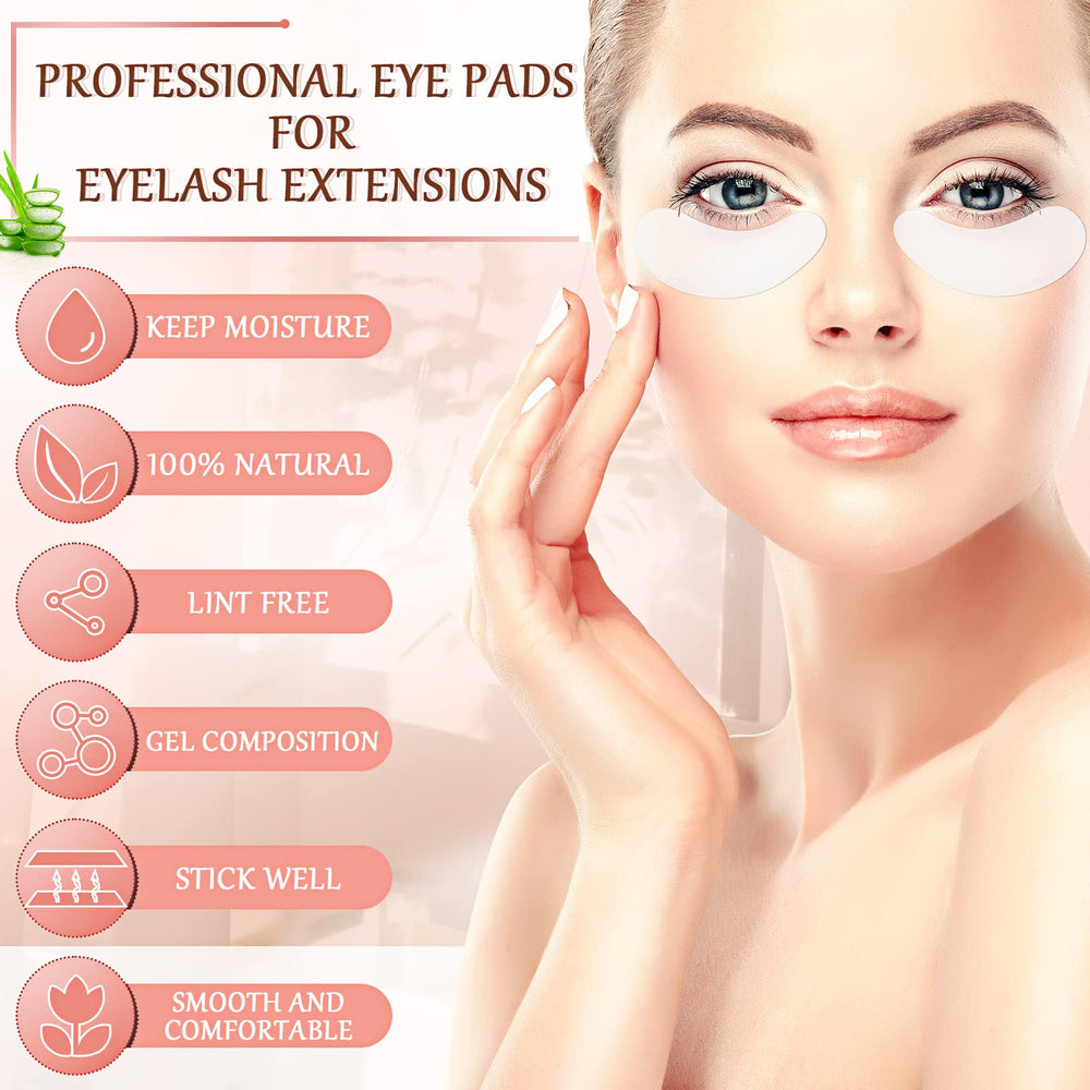 Shihanee patchs gel yeux forme incurve adaptée à la plupart des regards