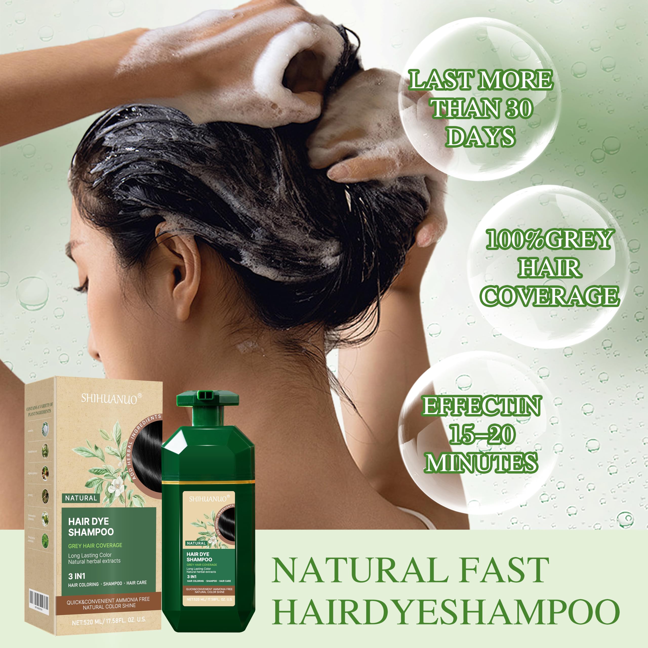 SHIHUANUO Emballage pratique de 520 ml.