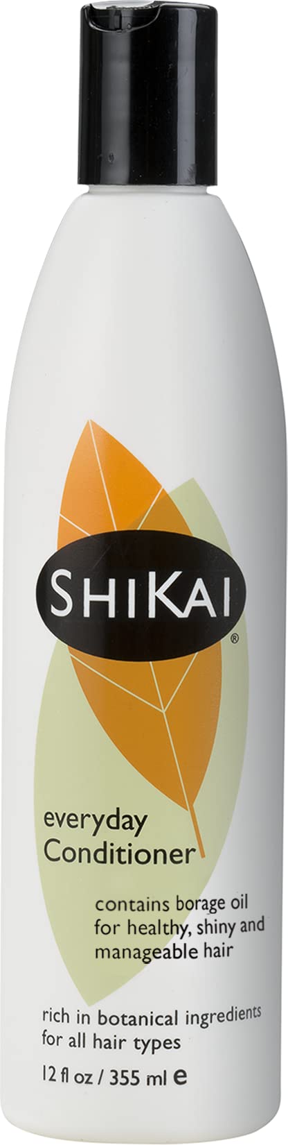 ShiKai conditionneur quotidien hydratant sans parfum, bouteille prête pour une routine capillaire douce.