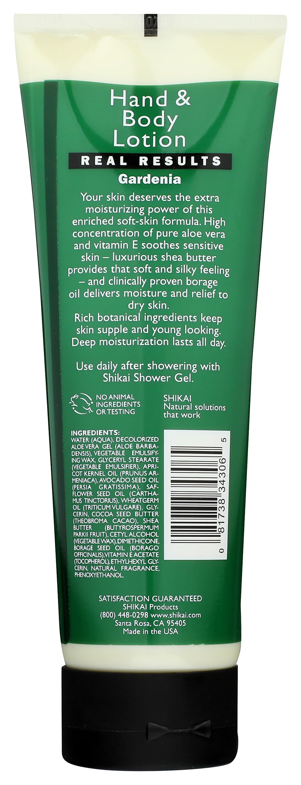ShiKai applique crème mains : texture douce et absorption rapide.