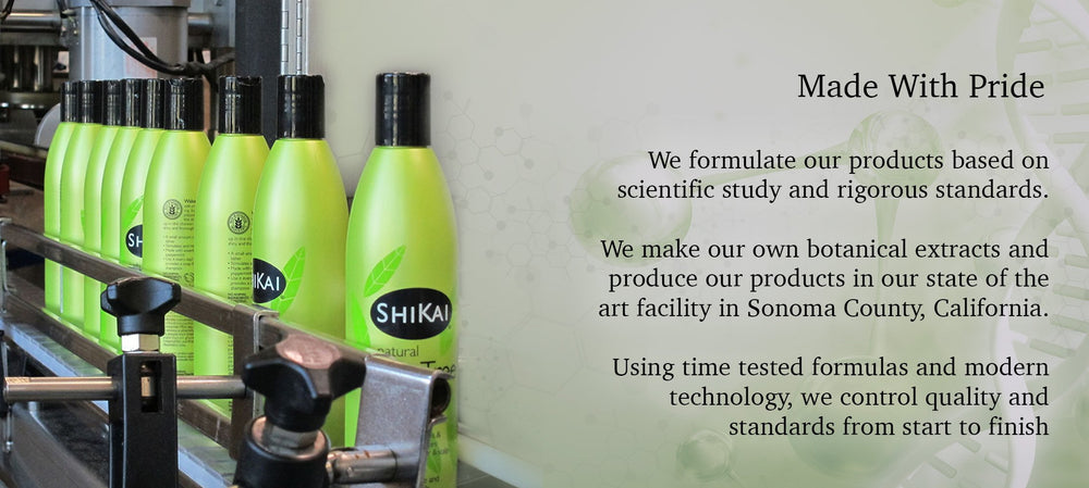 ShiKai fabrication naturelle en Californie, soin respectueux de la peau.