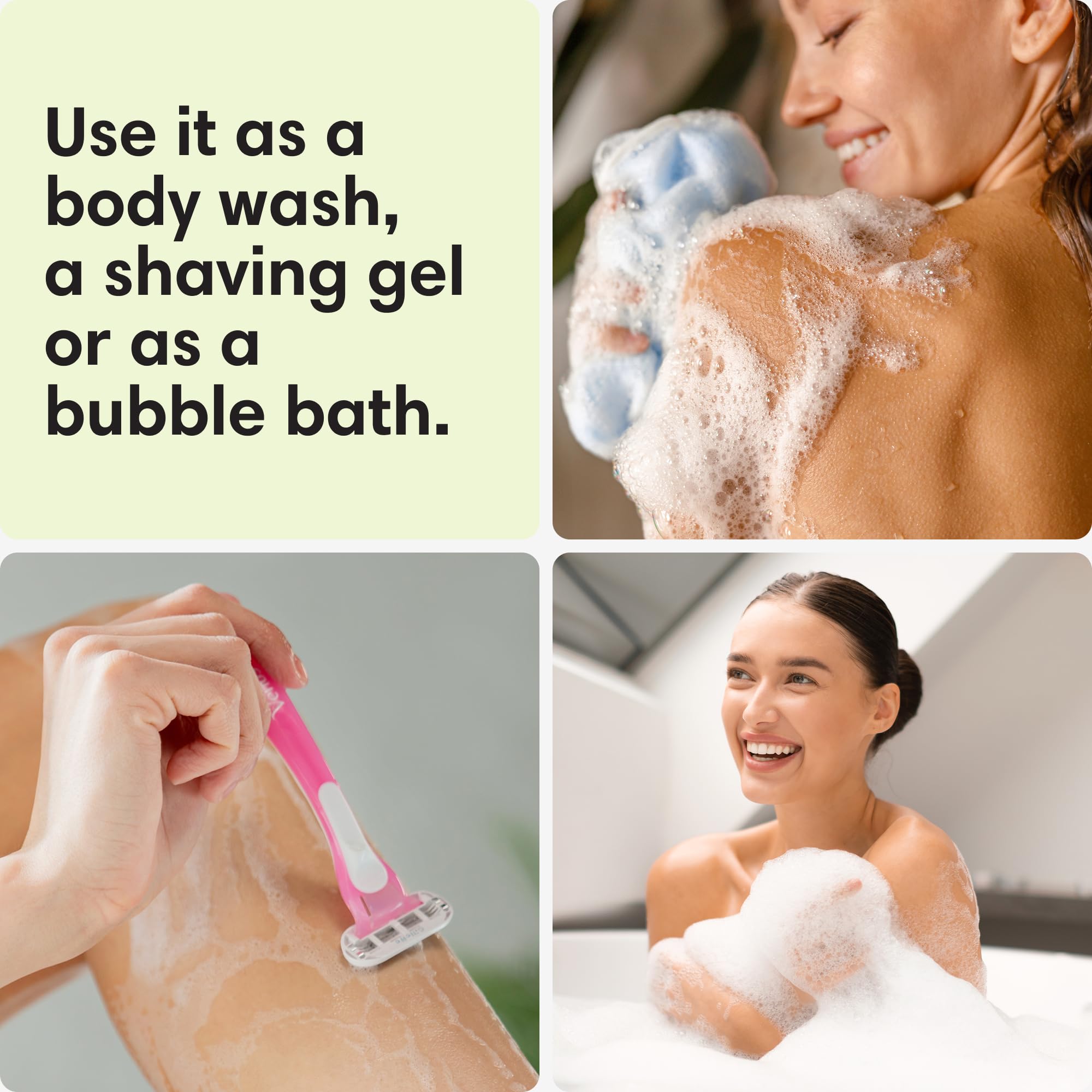 ShiKai Gel Douche Concombre Melon – Produit éthique, sans ingrédients animaux et emballage recyclable