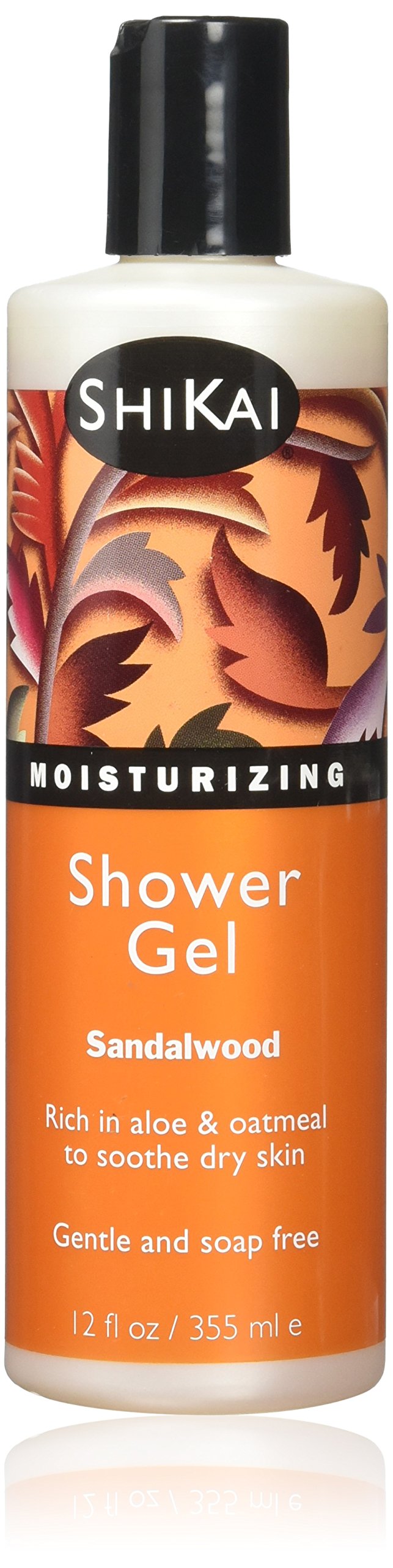 ShiKai Gel Douche Hydratant Quotidien Santal: hydratation durable pour peau sèche.