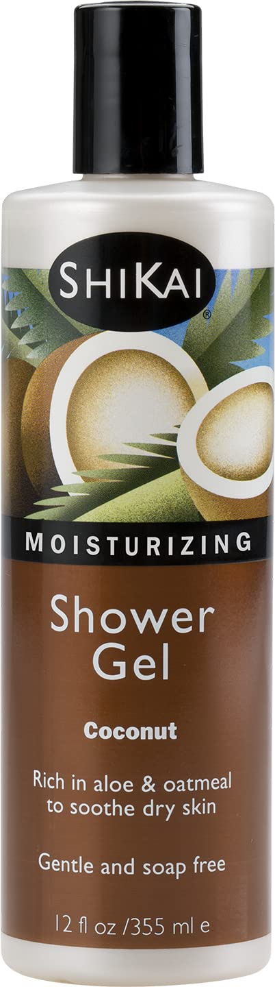 ShiKai gel-douche hydratant quotidien coco, nettoyage doux et peau hydratée durablement